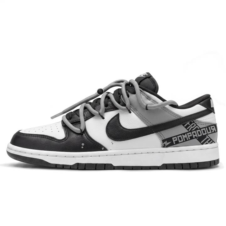 Nike Nike Dunk Skateboard Shoes Men's Low Top Black/Gray