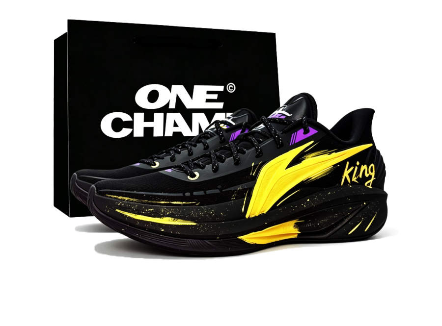 Li-Ning Li Ning Light Speed 4 Basketball Shoes Unisex Low Top Purple