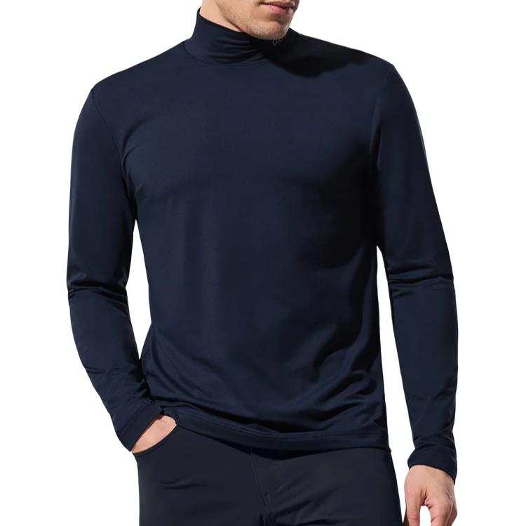 Alo Yoga Conquer T Shirts Men's Half Turtleneck Moderate