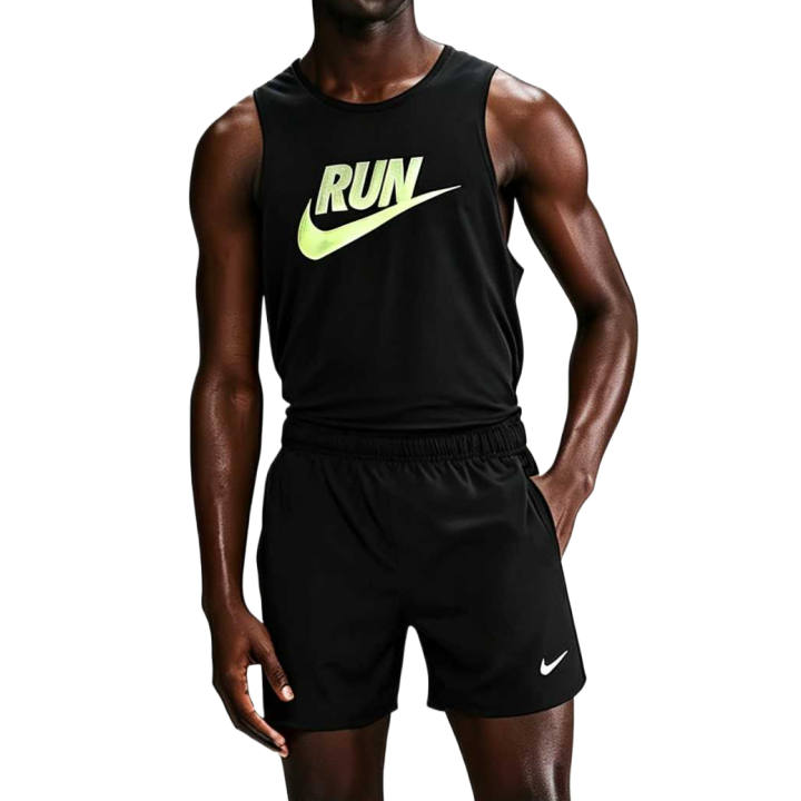 Nike Nike MILER Running Tank Tops Men's Black