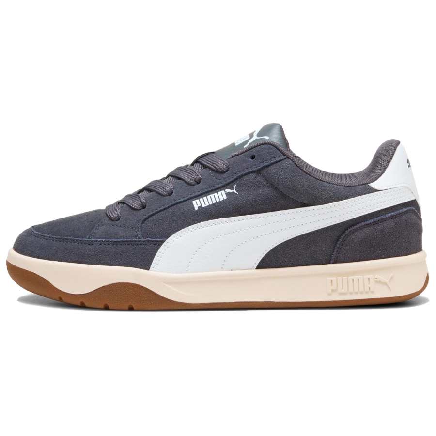 PUMA Park LT Skateboard Shoes Unisex Low Top Gray
