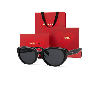 PARZIN Plate Cat Eye Sunglasses Unisex