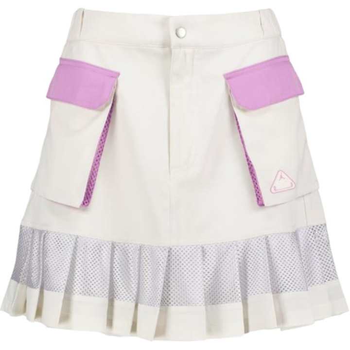 Jordan Jordan Casual Short Skirts Women's Gray White Moderate
