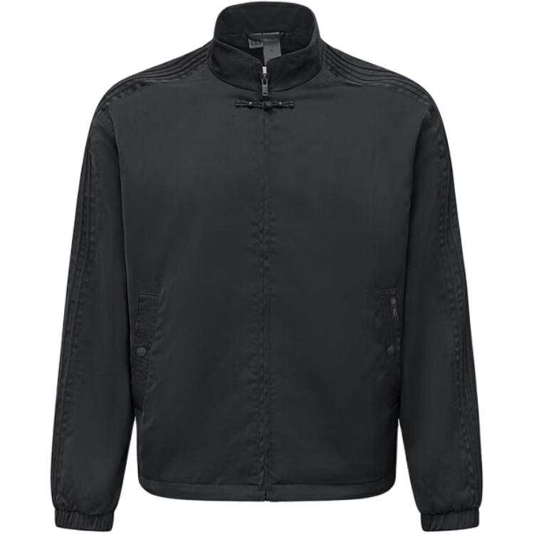 Li-Ning Li Ning Jackets Men's Black Stand Collar Moderate