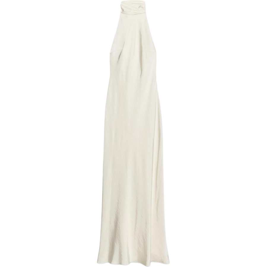 ZARA Sleeveless Dresses Women's Frosted White Moderate