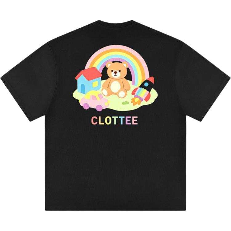 CLOT T Shirts Unisex Crew Neck Thin Straight Fit