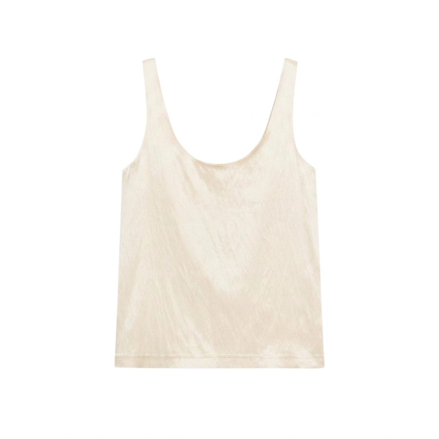 ZARA Tank Tops Women's Beige Moderate