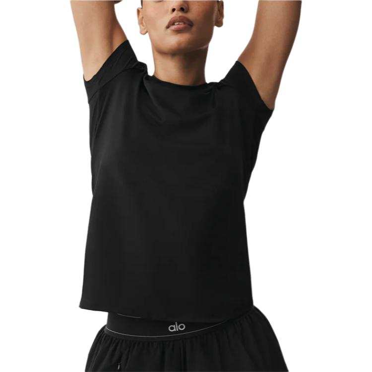 Alo Yoga T Shirts Women's Crew Neck Moderate Other