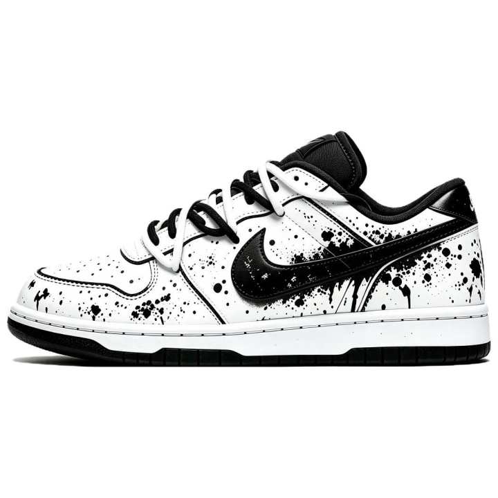Nike Nike Big Skateboard Shoes Men's Low Top Black