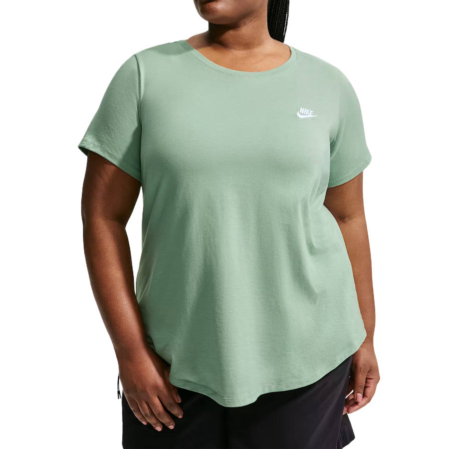 Nike Nike Sportswear Club T Shirts Women's Steam/White Crew Neck