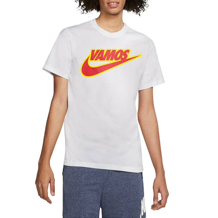 Nike Nike T Shirts Men's White Crew Neck Moderate