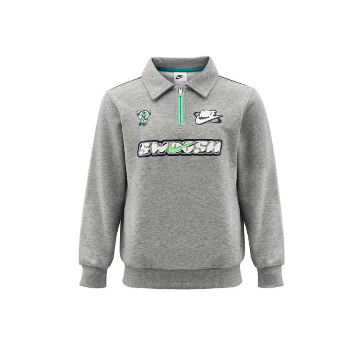 Nike Nike Kids Sweatshirts Lapel Moderate
