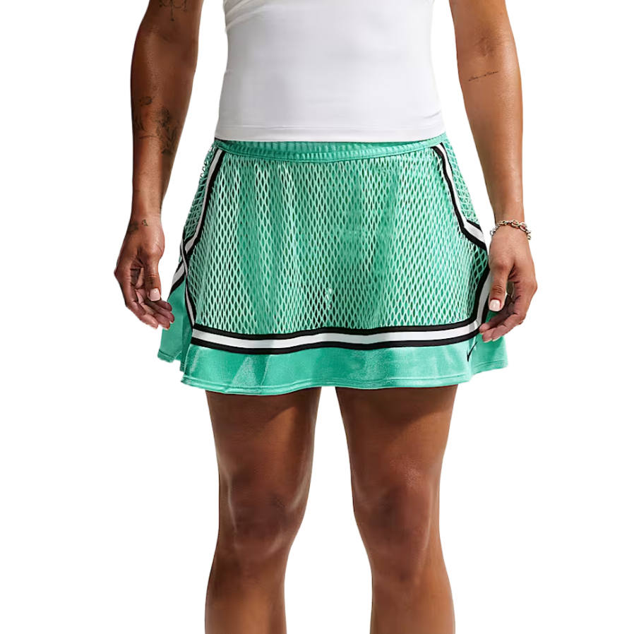 Nike Nike Court Slam Tennis Skirts Women's Mint Green/Mint Green/Mint Green/Black Moderate Short Skirt