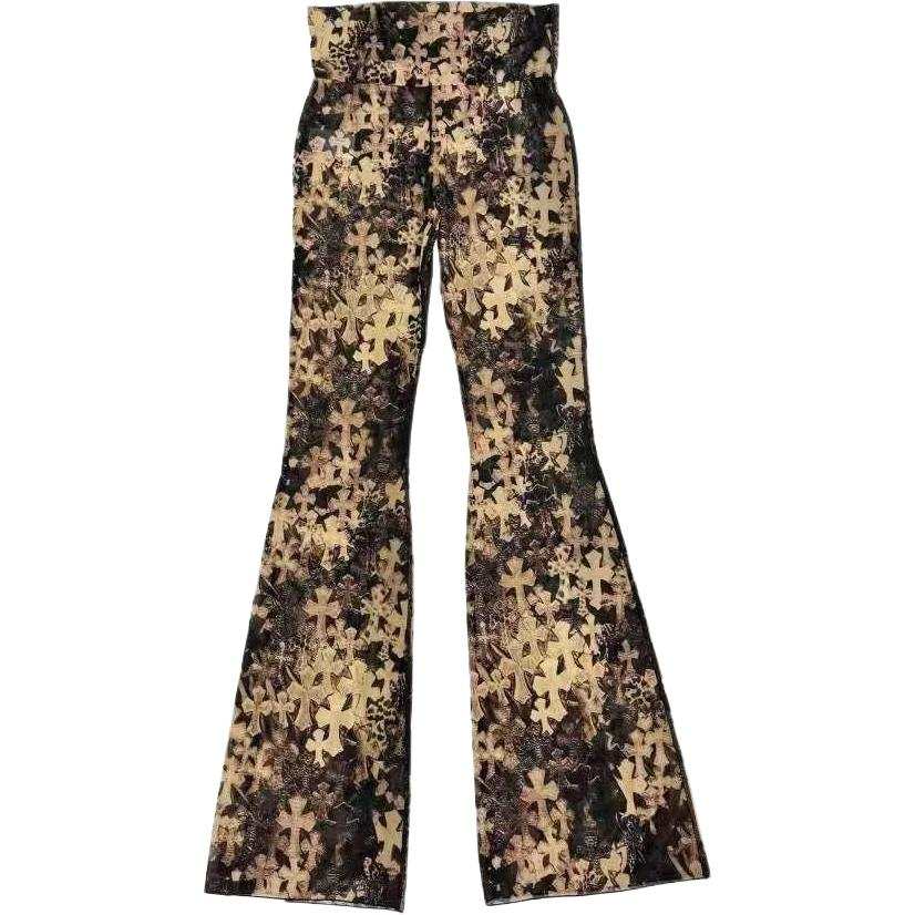 Chrome Hearts Casual Pants Women's Multicolor Moderate Other