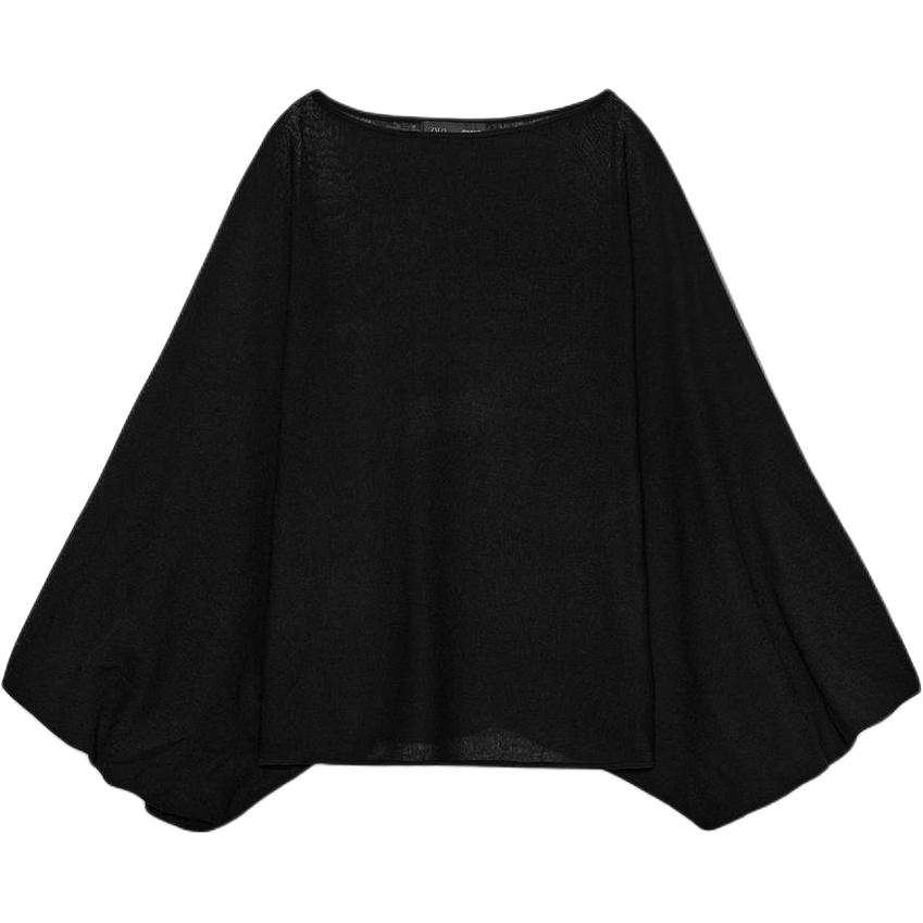 ZARA Knitwear Women's Black Moderate