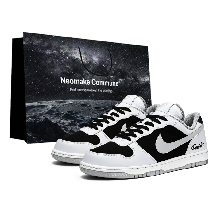 Nike Nike Big Skateboard Shoes Unisex Low Top Gray