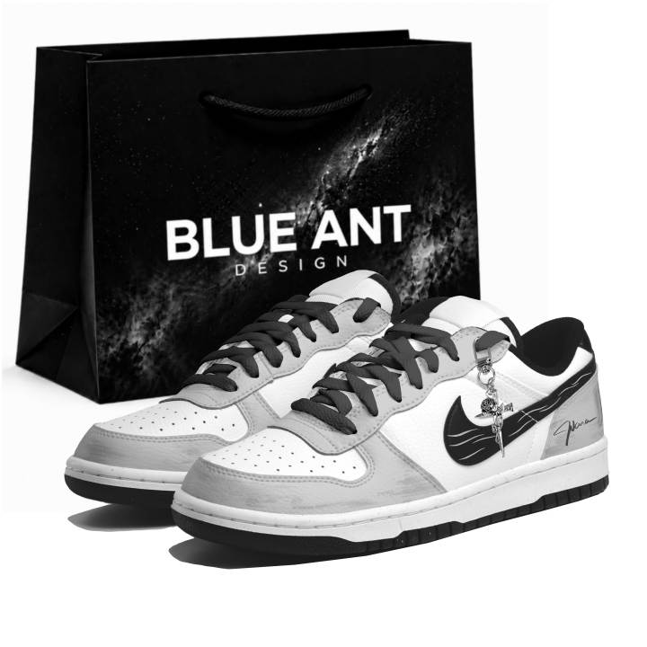 Nike Nike Dunk Skateboard Shoes Men's Low Top Mist Gray