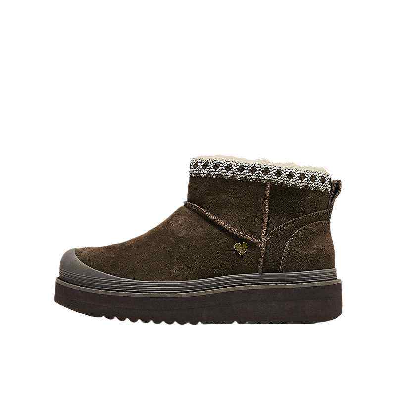 Skechers BOBS WOMENS Snow Boots Women's High Top Chocolate
