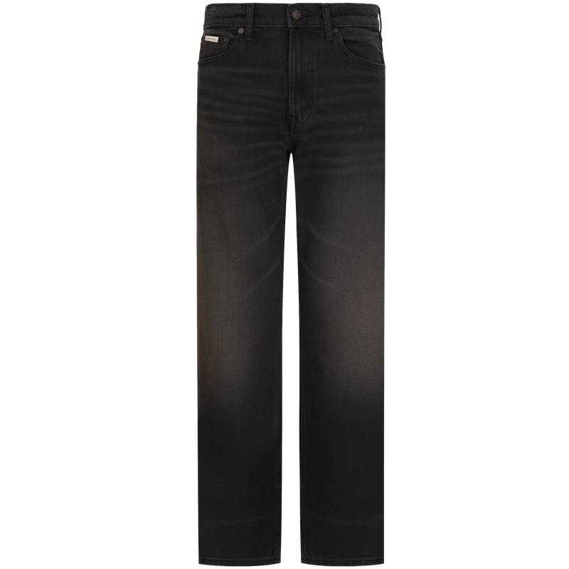 Calvin Klein Jeans Men's UB0 Denim Black Moderate Straight Fit Pants