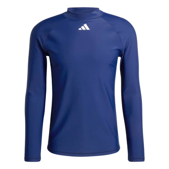 Adidas Adidas Sportswear T Shirts Men's Dark Blue/White Half Turtleneck Moderate