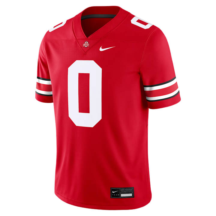 Nike Nike NFL Rugby Jerseys Men's Red V Neck Moderate