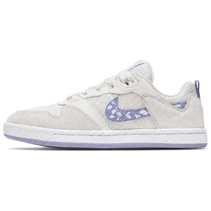 Nike Nike SB Alleyoop Skateboard Shoes Women's Low Top Purple, Gray
