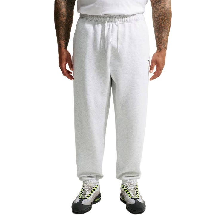 Nike Nike Knitted Sweatpants Men's Birch Heather Black Moderate Cuffed Pants