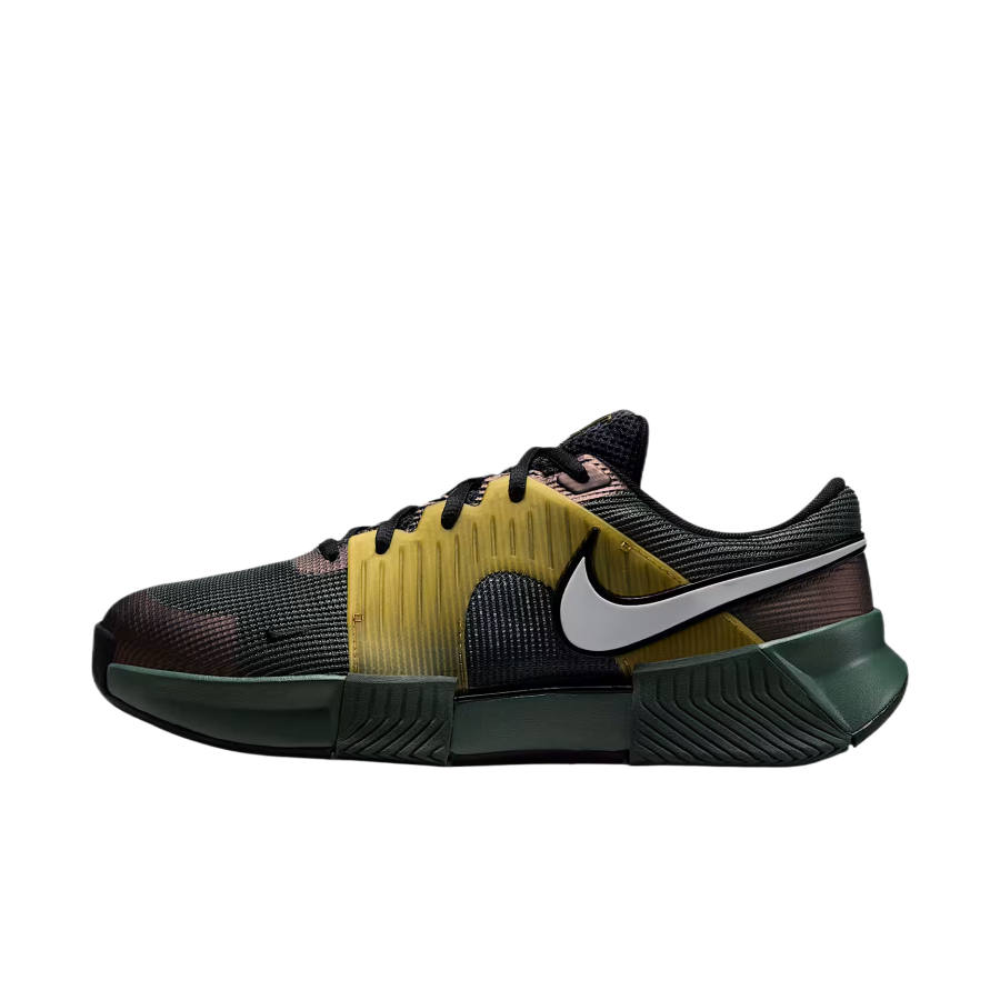 Nike Nike Zoom GP Challenge 1.5 Tennis Shoes Men's Low Top Camouflage Green/Metallic Gold/Black/Pure Platinum