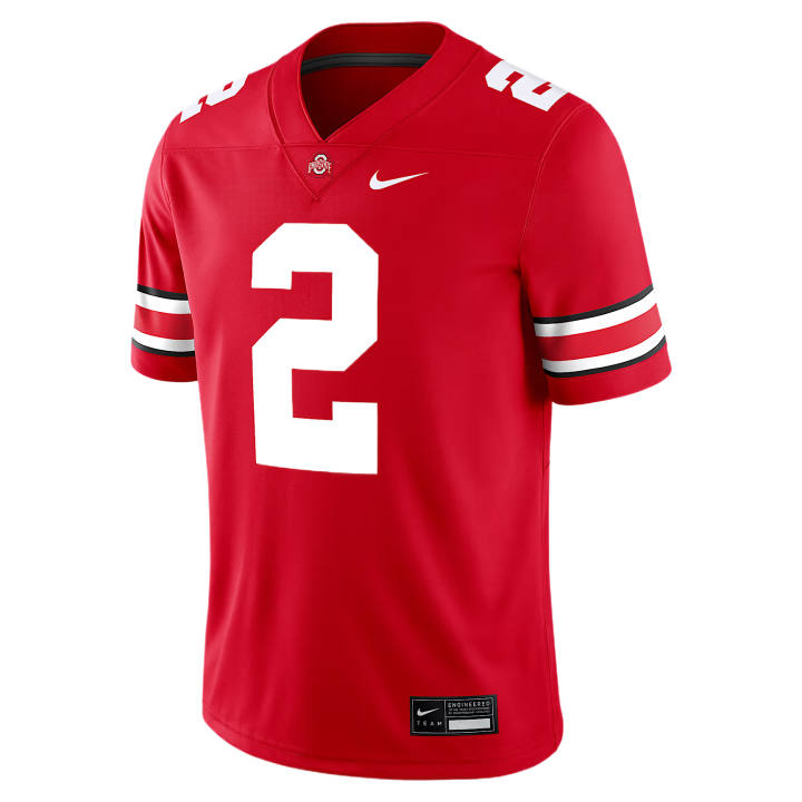 Nike Nike NFL Rugby Jerseys Men's Red V Neck Moderate