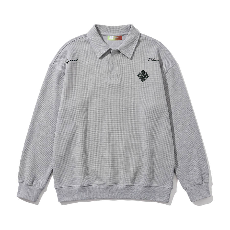 NSTNEW START Sweatshirts Men's Lapel Moderate Straight Fit