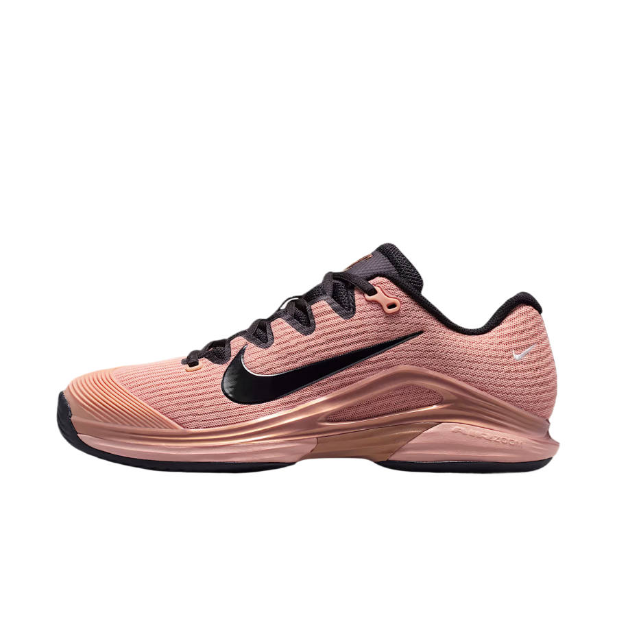 Nike Nike Vapor 12 Tennis Shoes Women's Low Top Metal Red Copper/Pure Platinum/Black