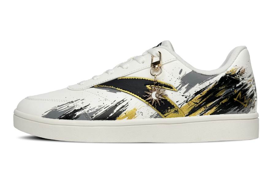 ANTA Active Skateboard Shoes Unisex Low Top White