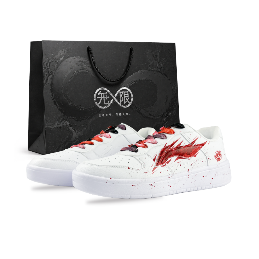 Li-Ning Li Ning Floating Boat Skateboard Shoes Men's Low Top Red/White