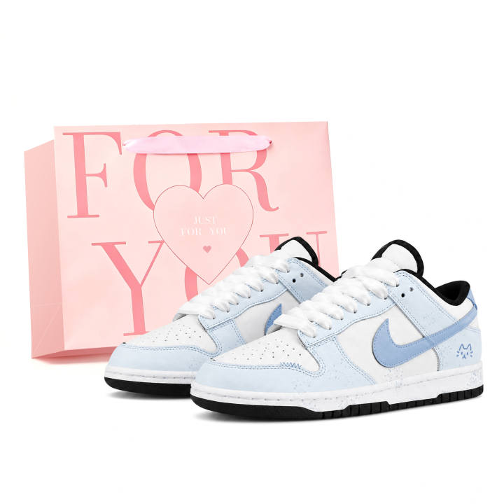 Nike Nike Dunk Skateboard Shoes Unisex Low Top Blue