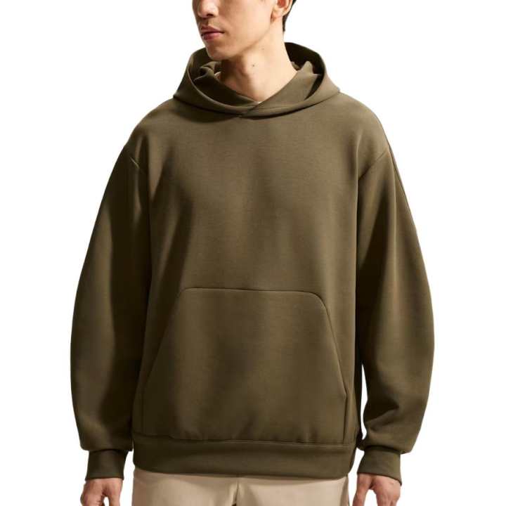 Nike Nike Sweatshirts Men's Dark Umber Hooded Non Detachable Moderate