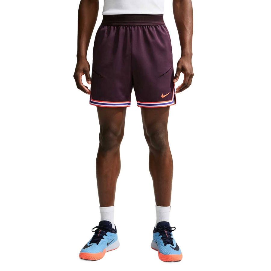 Nike Nike Court Slam Tennis Bottoms Men's Burgundy Gray/Bright Dark Red Moderate