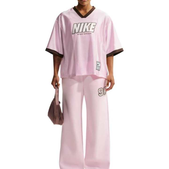 Nike Nike Sportswear Rugby Jerseys Women's Pink Moderate