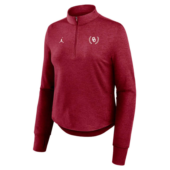 Jordan Jordan BRAND Sweatshirts Women's Dark Red Stand Collar Moderate