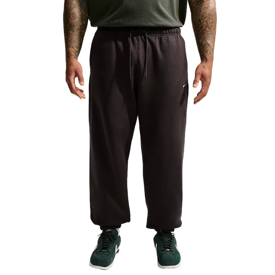 Nike Nike Knitted Sweatpants Men's Velvet Brown/Sail White Moderate Cuffed Pants
