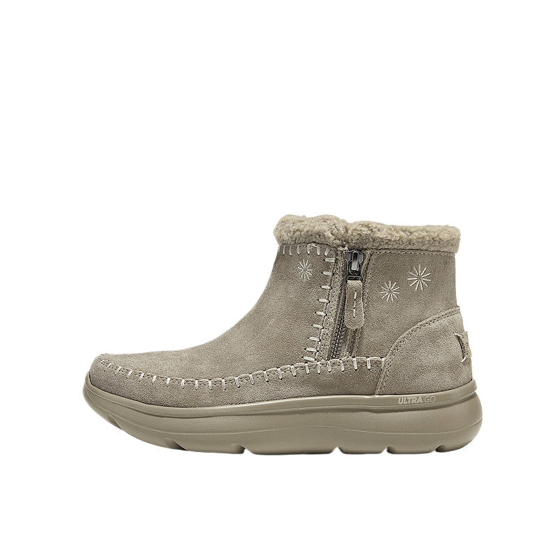 Skechers O T G BOOTS Snow Boots Women's High Top Taupe