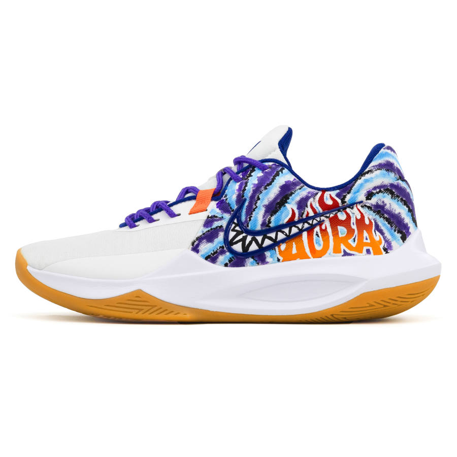 Nike Nike Precision 6 Basketball Shoes Men's Low Top Blue/Purple/Red/Orange