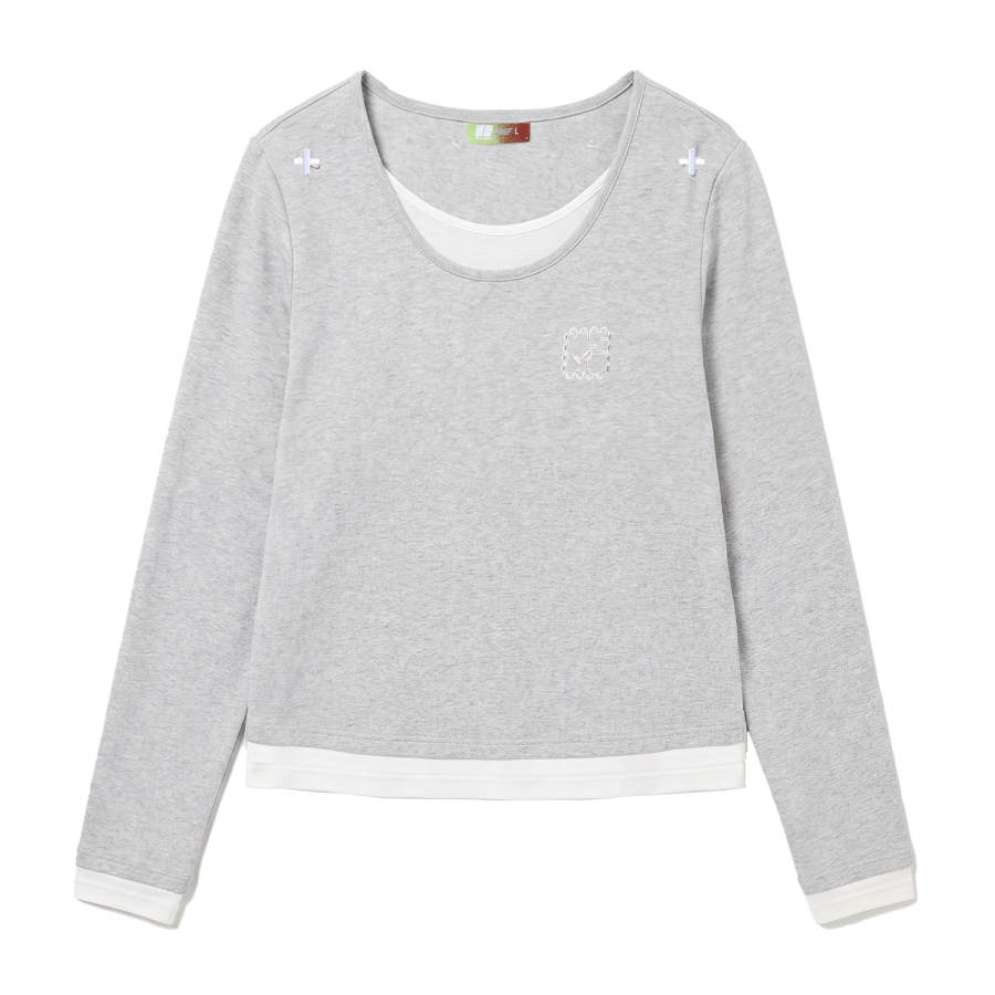 NSTNEW START T Shirts Women's Crew Neck Thin Straight Fit