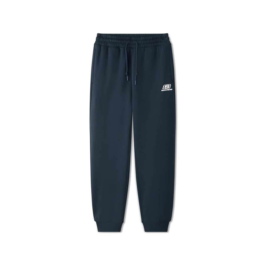 Skechers Knitted Sweatpants Men's Safety Blue/0515 Moderate Cuffed Pants
