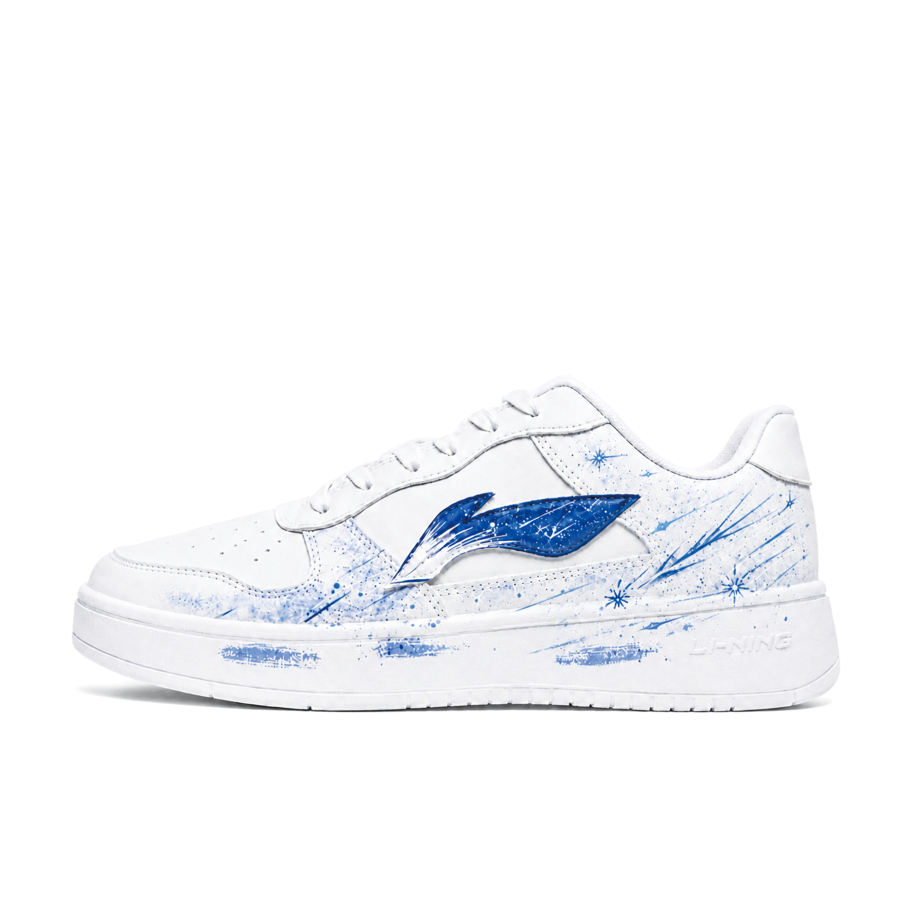 Li-Ning Li Ning Floating Boat Skateboard Shoes Men's Low Top Blue With White Lettering