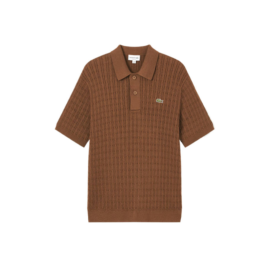 LACOSTE Polo Shirts Men's Polo Collar Moderate