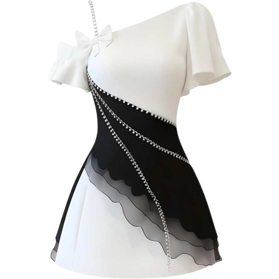Cotton Gene Short Sleeved Dress Women's