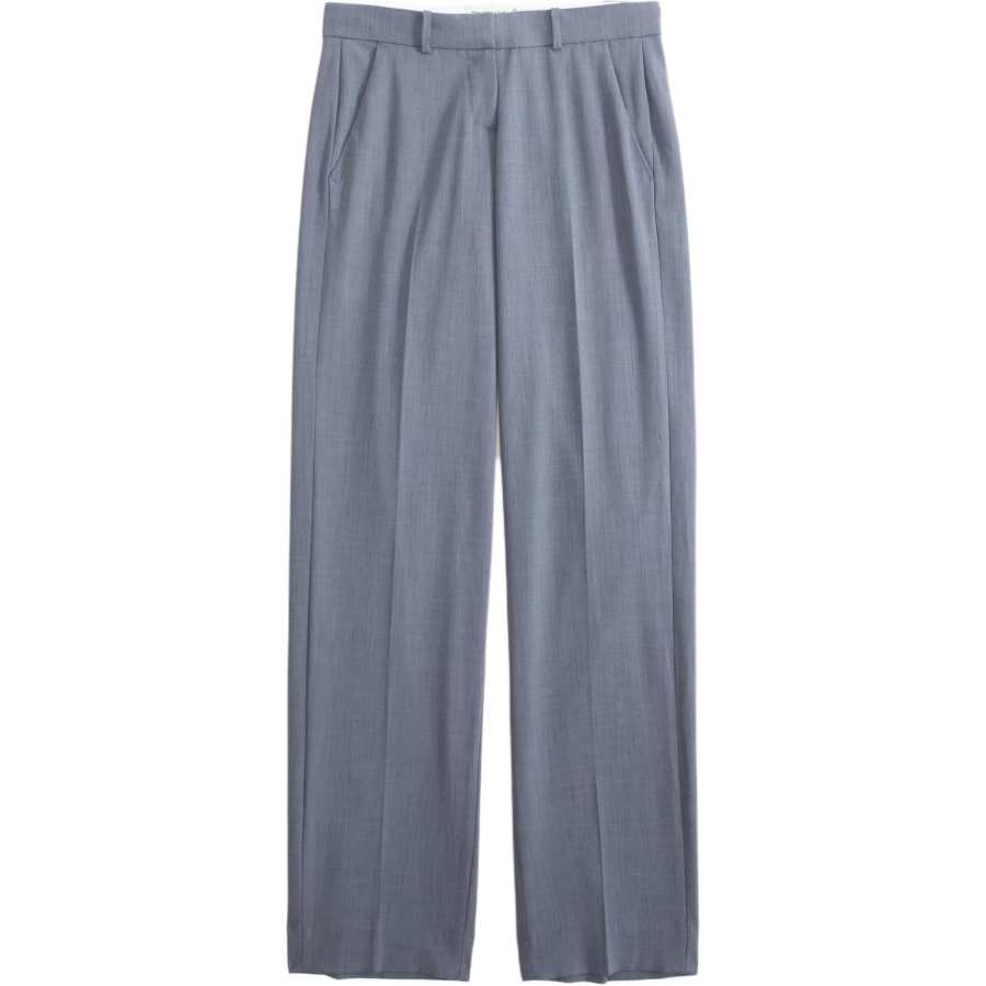 Abercrombie&Fitch Casual Pants Women's Blue Gray Moderate