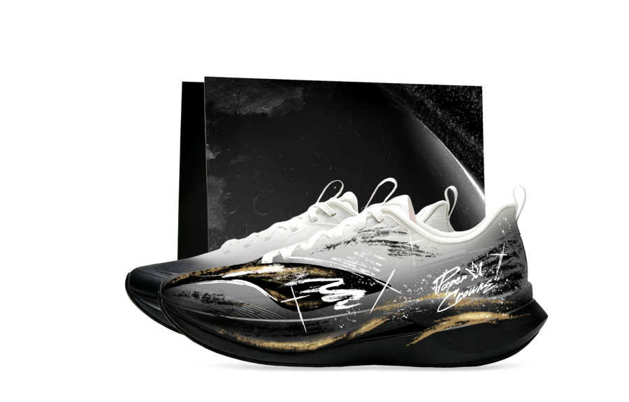 Li-Ning Li Ning Red Hare 9 PRO Running Shoes Men's Low Top Black/Gold