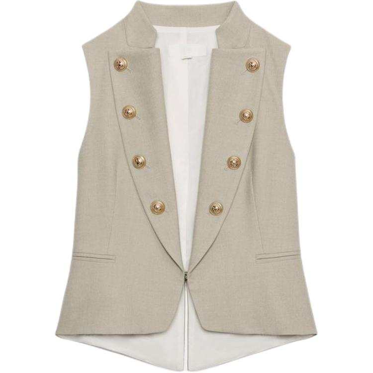 ZARA Tank Tops Women's Sand