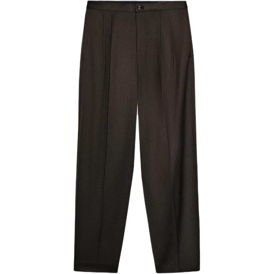 ZARA ZW Casual Pants Women's Dark Brown Moderate